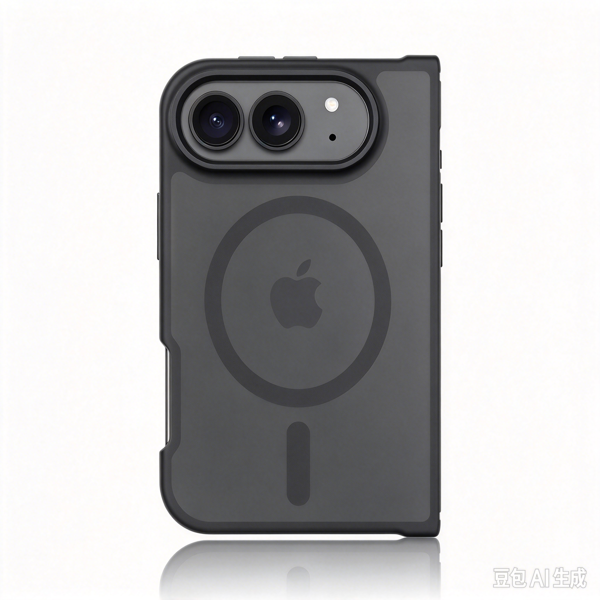 FANSONG iPhone Duo Silver-Shield Skin-Feel Magnetic Flip Case
