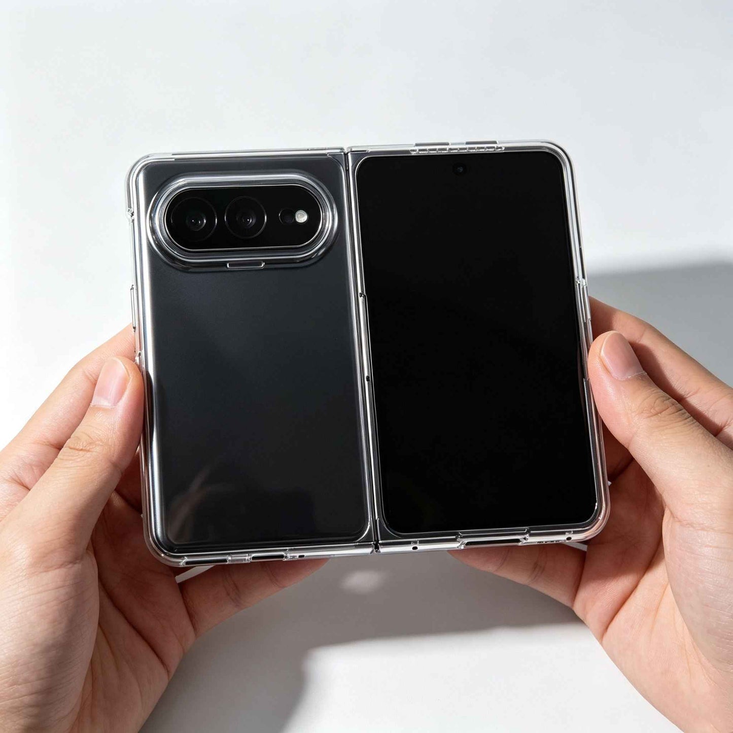 iPhone Ultra Clear Hard PC Protective Anti‑Yellow Shockproof Case