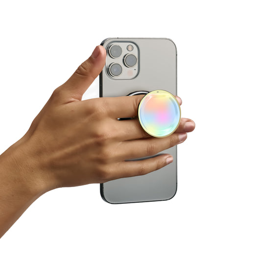 kickstand phone holder HANDL ETHEREAL ROSE BLUE