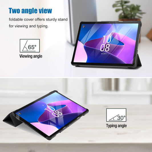 Stand Hard Shell for Lenovo Tab M10 Case 10.1 Inch 2022 3rd Gen Smart Protective Case for Lenovo Tab M10 10.1'' TB328FU
