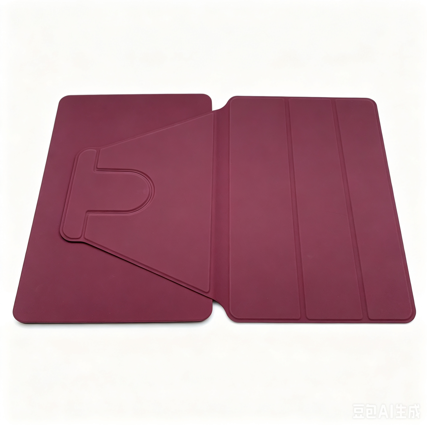 Universal Adjustable Tablet Case with 4 Elastic Fixing Straps, Multi-Angle Stand Protective Cover, Auto Sleep Wake, Matte PU Leather for All 9–11 Inch Tablets