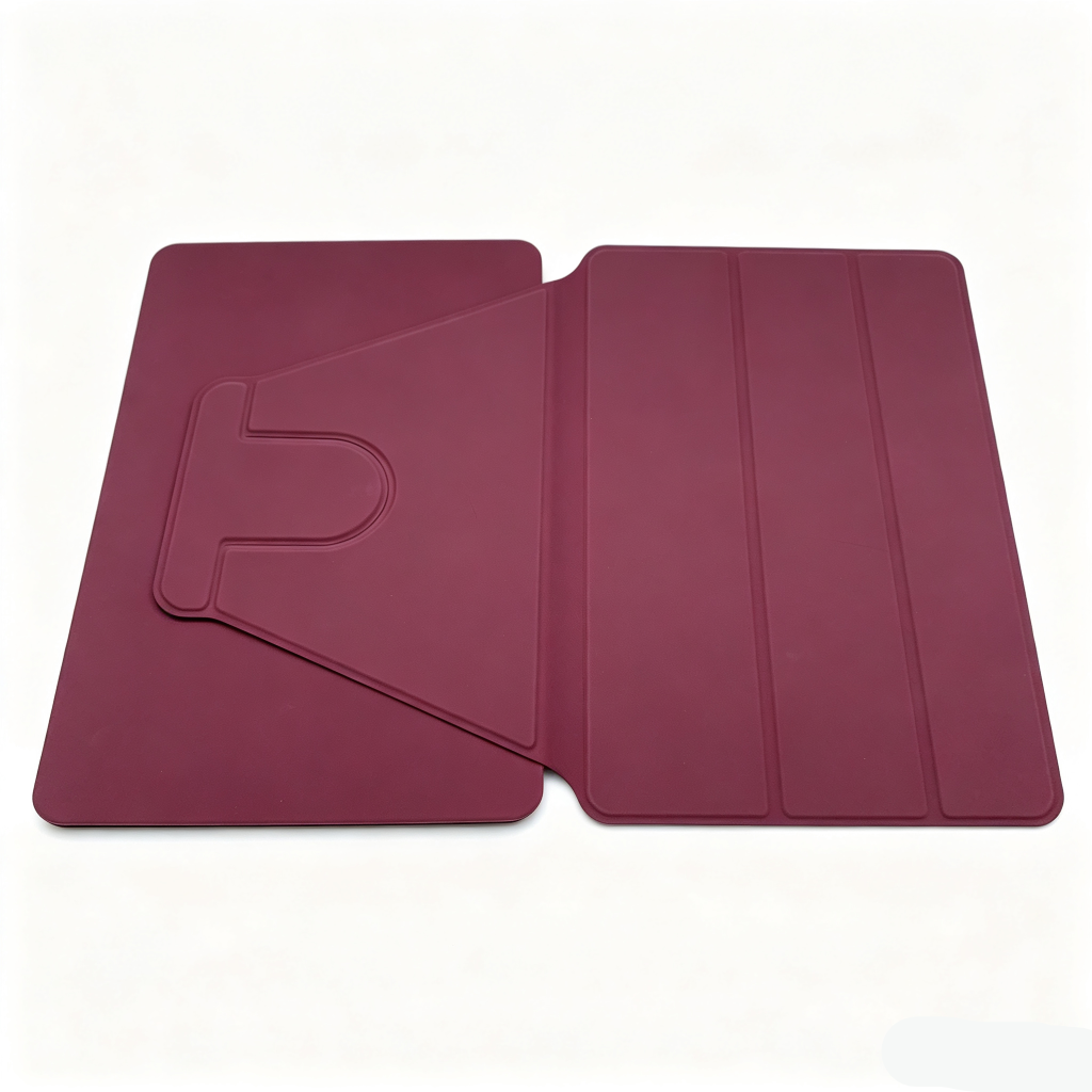Universal Adjustable Tablet Case with 4 Elastic Fixing Straps, Multi-Angle Stand Protective Cover for All 9–11 Inch Tablets - FANSONG