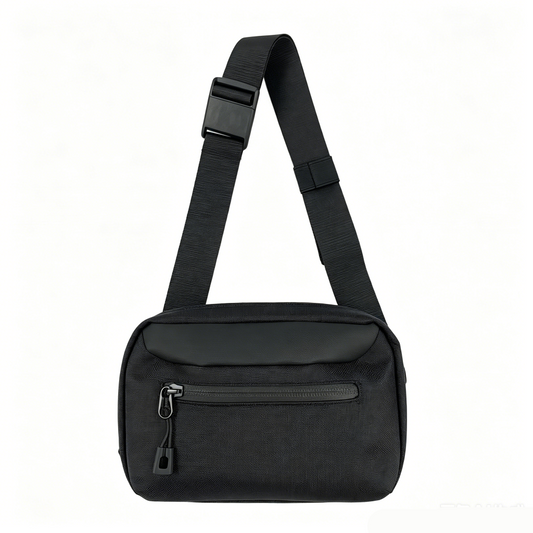 Lightweight Water Resistant Nylon Fanny Pack, Unisex Slim Daily Phone Shoulder Pouch for Travel Workout