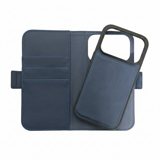 BIo-based PU wallet case, water-based eco-friendly case, shockproof phone cover, card slot wallet case,
