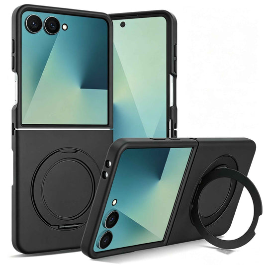 2.0mm Silver Shield Skin-Feel Magnetic Case for Samsung Z series, 360° Rotatable Stand
