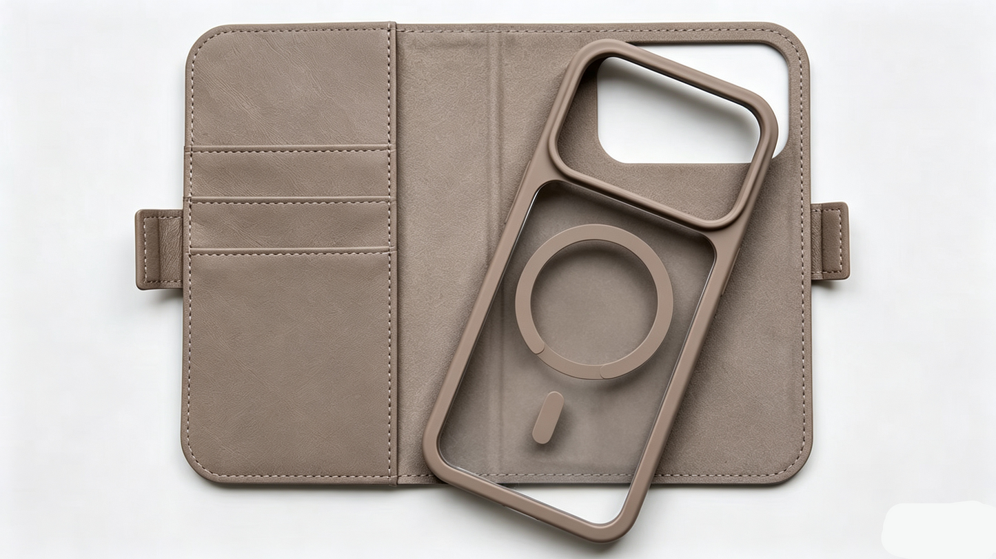 Mag‑Safe wallet flip case