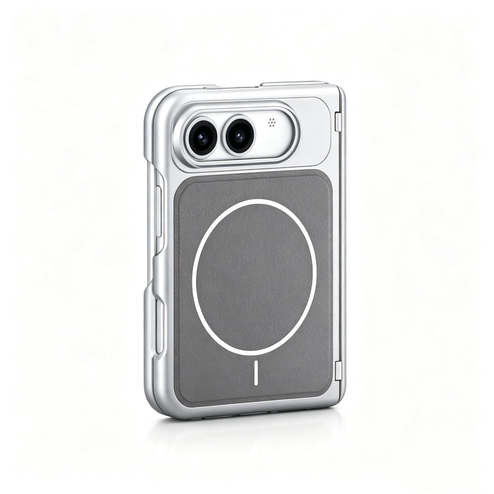 Colorful Shockproof Magnetic Case for iPhone Ultra-Grey