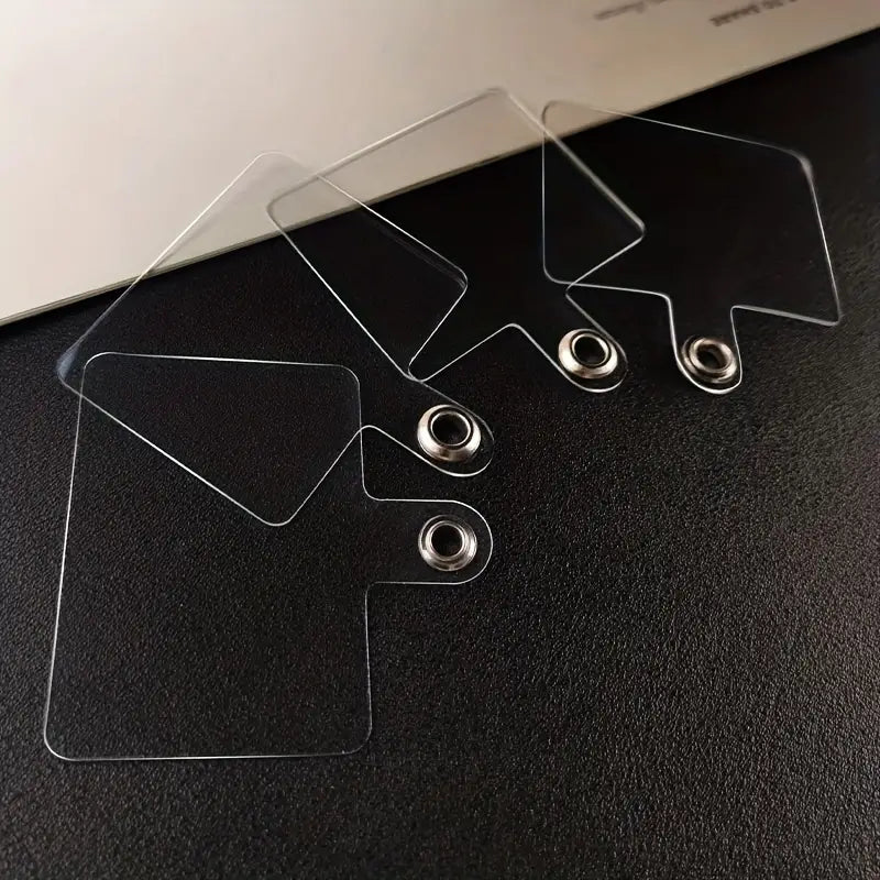 FANSONG 5/10/15pcs Mobile Phone Case Lanyard Pendant Wrist Strap Card Clip Is Made Of Durable Material That Is Not Easy To Break DIY Mobile Phone Chain Gasket