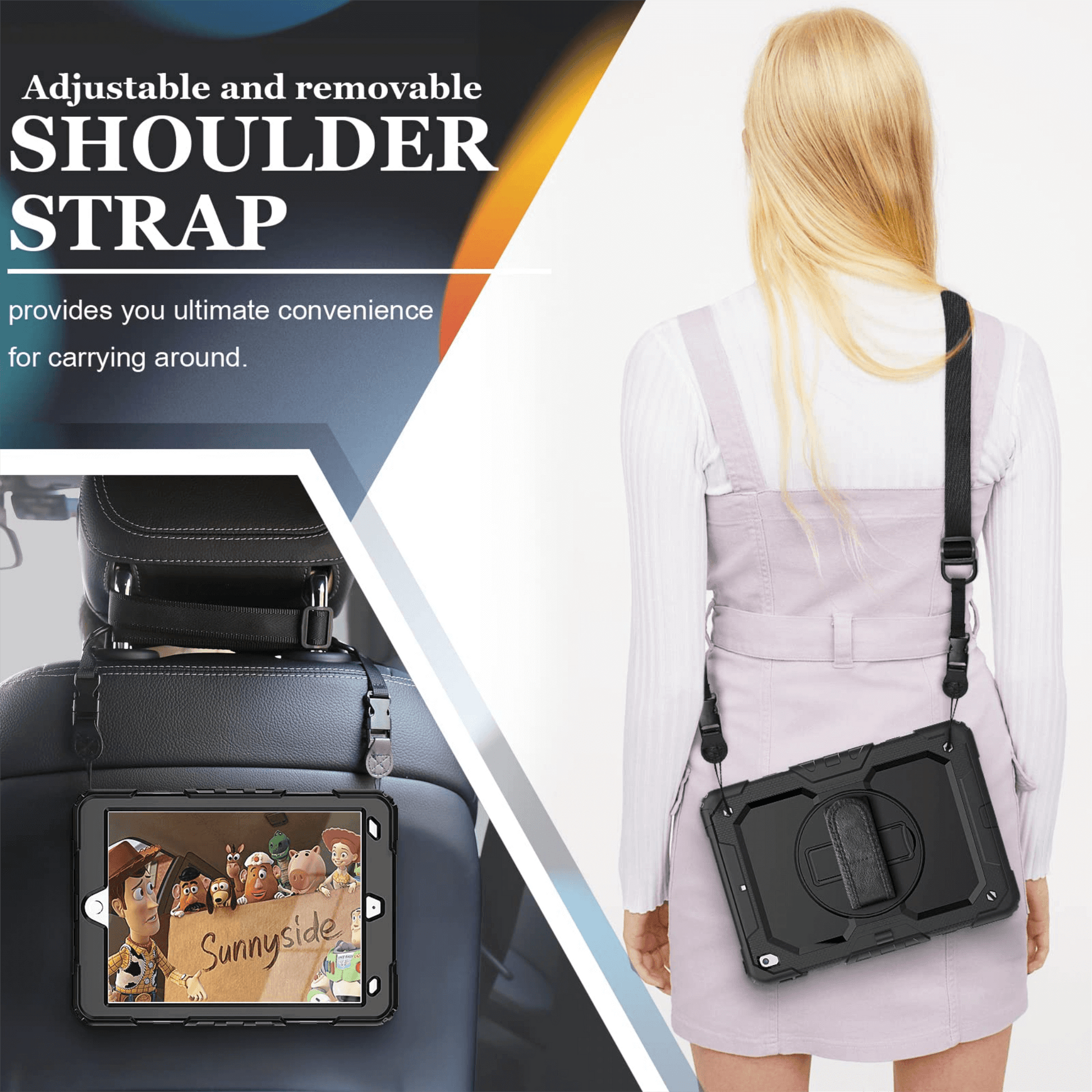 Cases for iPad 7/8/9 with Screen Protector