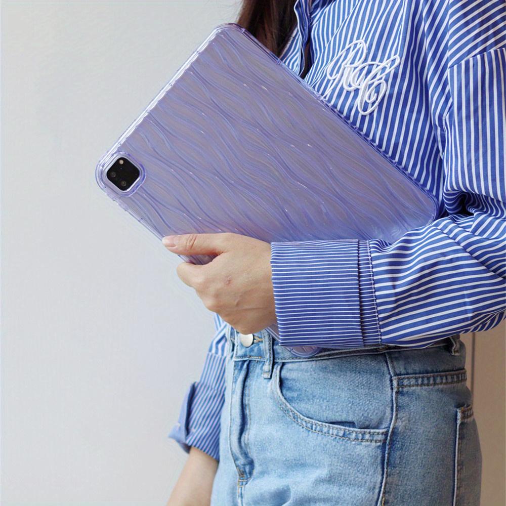 Water Ripple Case For iPad 10.2 2021 8th 7th 9th Generation iPad Air 5 air 4 10.9 IPad 10th Gen 2022 Funda Slim Silicone Case