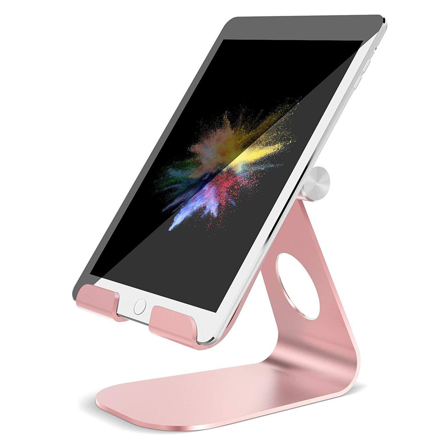 Tablet Stand Adjustable, Aluminum Desktop Stand Holder Dock Compatible 4-13 Inch Tablet For IPad 9.7, 10.5, 12.9, Kindle, Nexus Gift For Birthday/Easter/President's Day/Boy/Girlfriend
