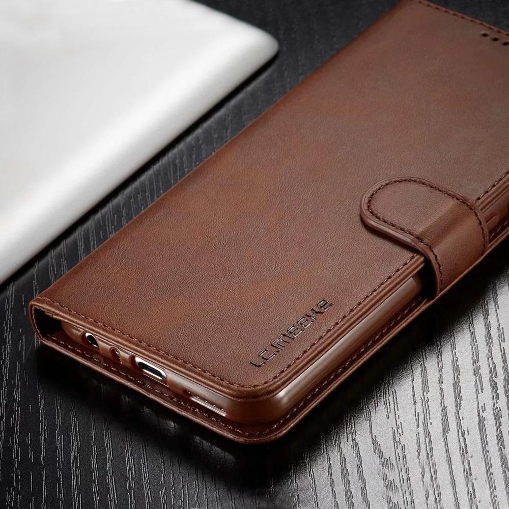 Leather Wallet Case Magnetic Flip Cover For Samsung Galaxy S23 Ultra S22 S21 FE Ultra S20 FE Plus A54 A53 A52 A52s A51