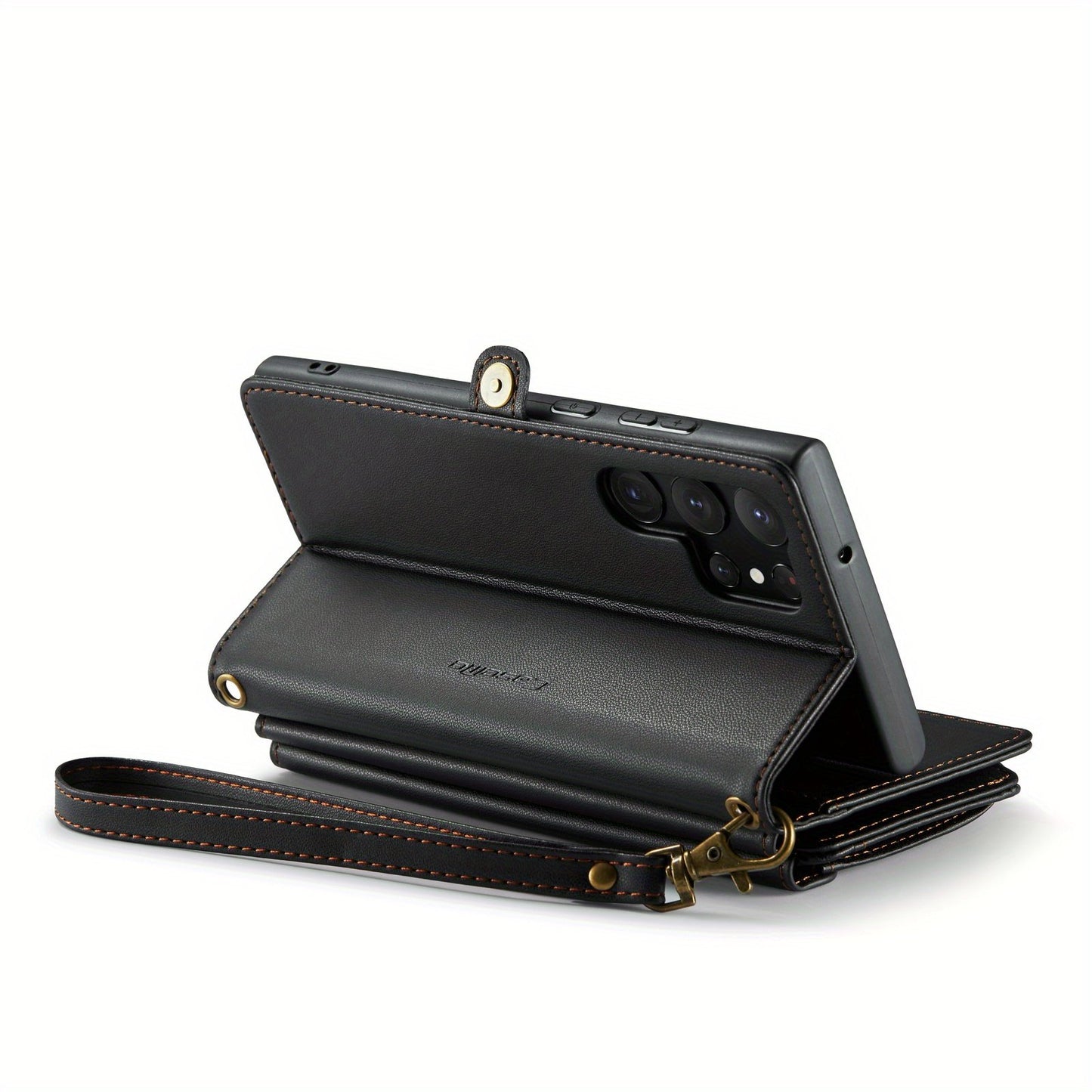 Crossbody Wallet Style Phone Case For Samsung Galaxy S23 S22 S21 Ultra S10 Plus A12 A13 A14 A22 A23 A24 A30S A50S A32 A33 A34 A51 A52 A53 A54 A71 A72 Case Wallet RFID Protection With 10-Card Holder Zipper Bills Slot, PU Leather Flip Shoulder Strap