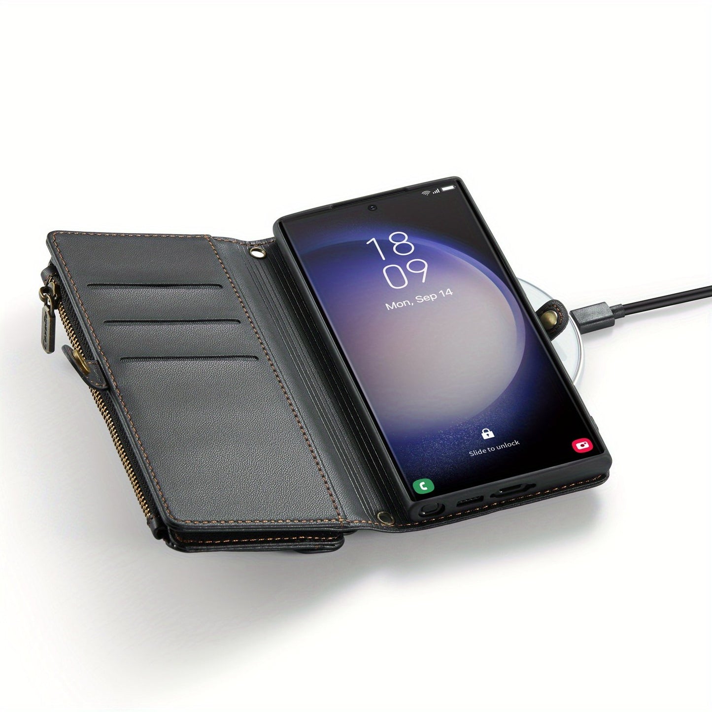 Crossbody Wallet Style Phone Case For Samsung Galaxy S23 S22 S21 Ultra S10 Plus A12 A13 A14 A22 A23 A24 A30S A50S A32 A33 A34 A51 A52 A53 A54 A71 A72 Case Wallet RFID Protection With 10-Card Holder Zipper Bills Slot, PU Leather Flip Shoulder Strap