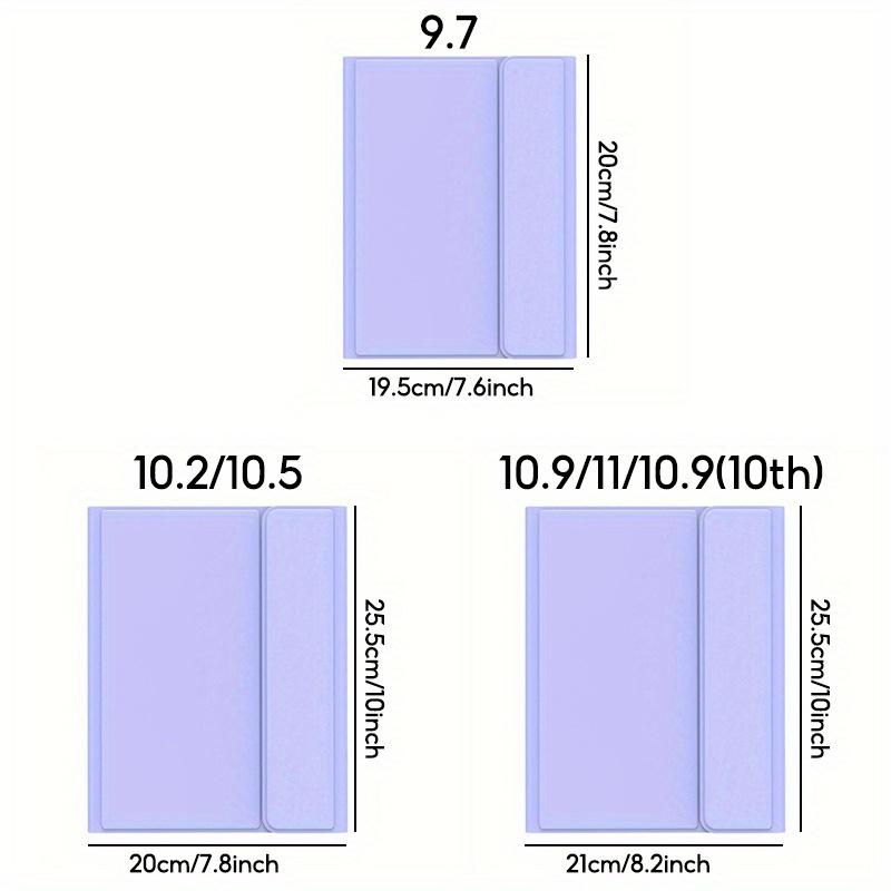 For IPad Air 5 4 10th 10.9 9th 8th 7th 10.2 Pro 2022 2021 2020 11 6th 5th Gen Generation 9.7in Magnetic Case Protector Cover With Pencil Holder