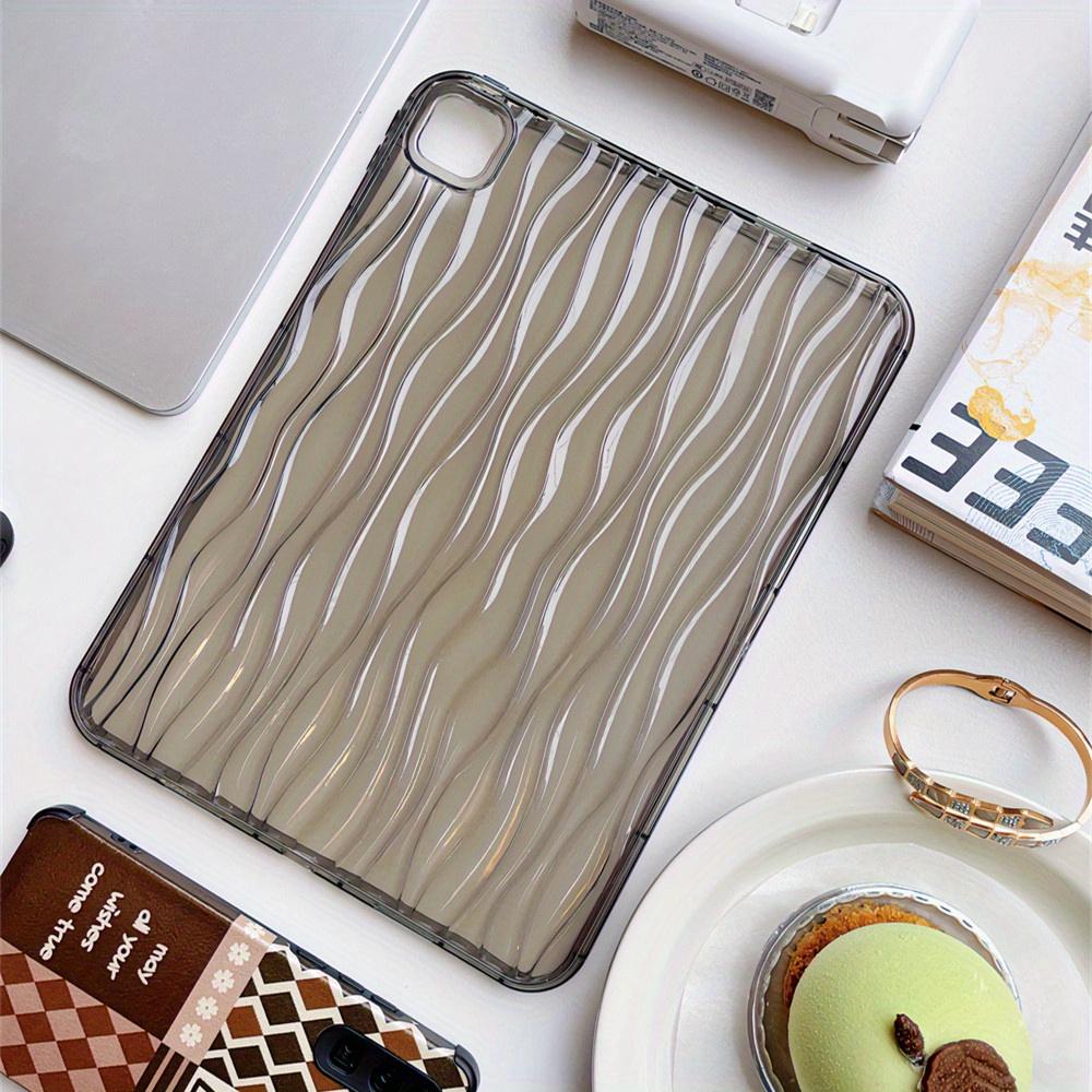 Water Ripple Case For iPad 10.2 2021 8th 7th 9th Generation iPad Air 5 air 4 10.9 IPad 10th Gen 2022 Funda Slim Silicone Case