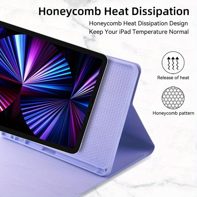 For IPad Air 5 4 10th 10.9 9th 8th 7th 10.2 Pro 2022 2021 2020 11 6th 5th Gen Generation 9.7in Magnetic Case Protector Cover With Pencil Holder