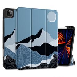 Custom printed Leather case For ipad air 13 2024 For ipad air pro tablet case with Pencil Holder