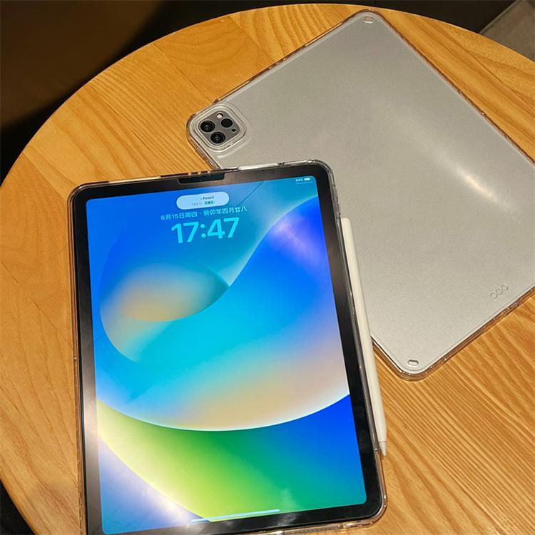 For iPad Air 2024 13 Inch Clear Case For iPad Pro 12.9 6th Gen 2022 5th Generation 2021 2020 2018 Tablet Transparent Case
