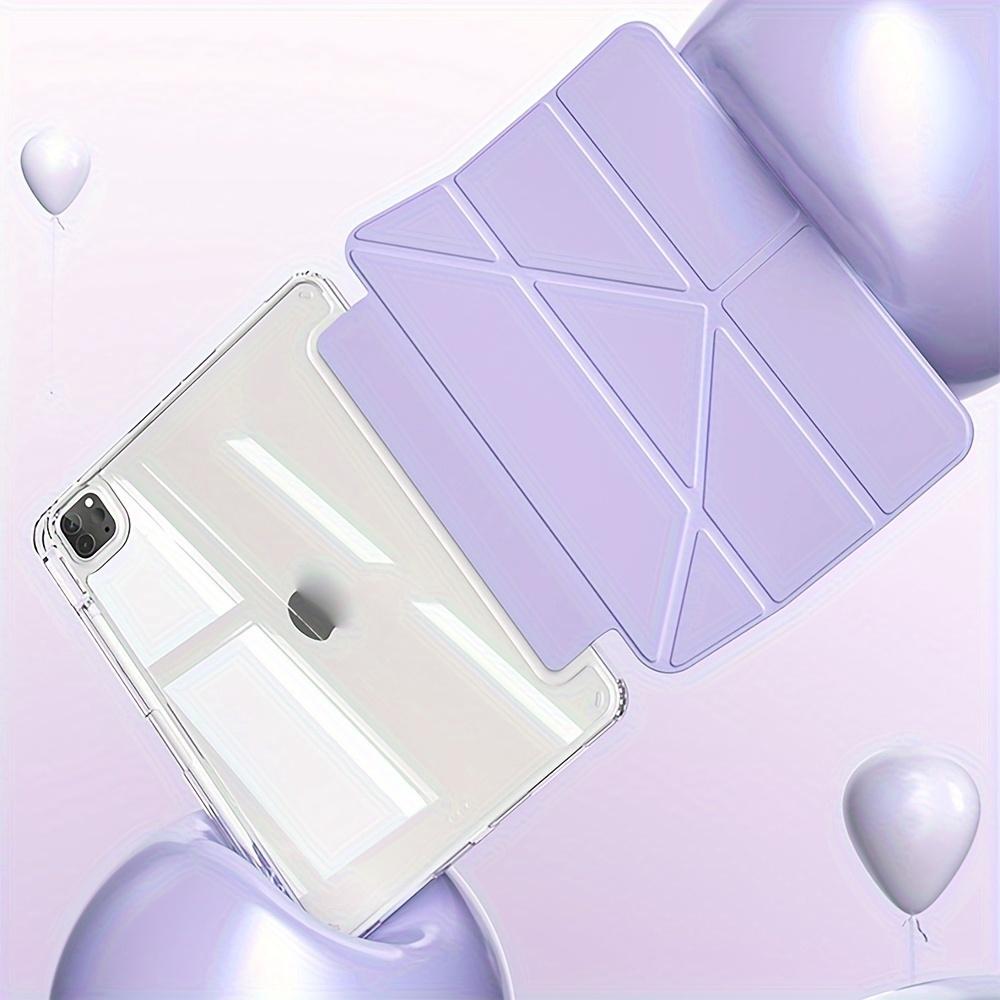 Transparent Acrylic With Pen Slot Protective Case For IPad Pro 11, Pro 12.9, Air 5th Generation, Air 4, 10.9, 10th Generation IPad, 9th Generation, 10.2-inch, 8th Generation, 7th Generation,Air 2, Air 3, Pro 10.5-inch, Mini