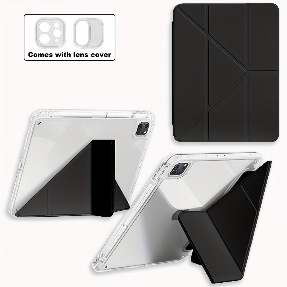 Transparent Acrylic With Pen Slot Protective Case For IPad Pro 11, Pro 12.9, Air 5th Generation, Air 4, 10.9, 10th Generation IPad, 9th Generation, 10.2-inch, 8th Generation, 7th Generation,Air 2, Air 3, Pro 10.5-inch, Mini