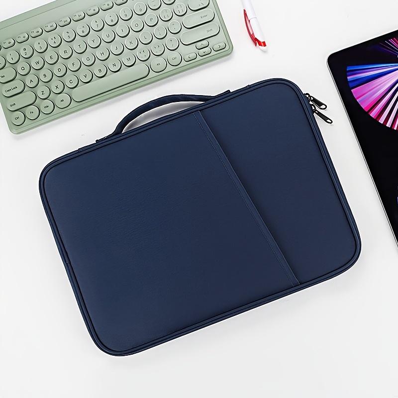 4-Piece Polyester Padfolio Set for iPad 27.43cm 27.94cm 32.77cm 33.02cm with Mouse Storage Bag, Mouse Pad, and Screen Cleaning Cloth