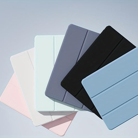 For IPad Case Transparent Acrylic Material Bending Resistant Detachable 720° Rotation TPU Silicone Soft Edge Case For IPad 2022 M2 Pro 11 Ipad 10.2 Inch Ipad 7th 8th 9th Generation 2021 Case Can Be Adsorbed On The Refr