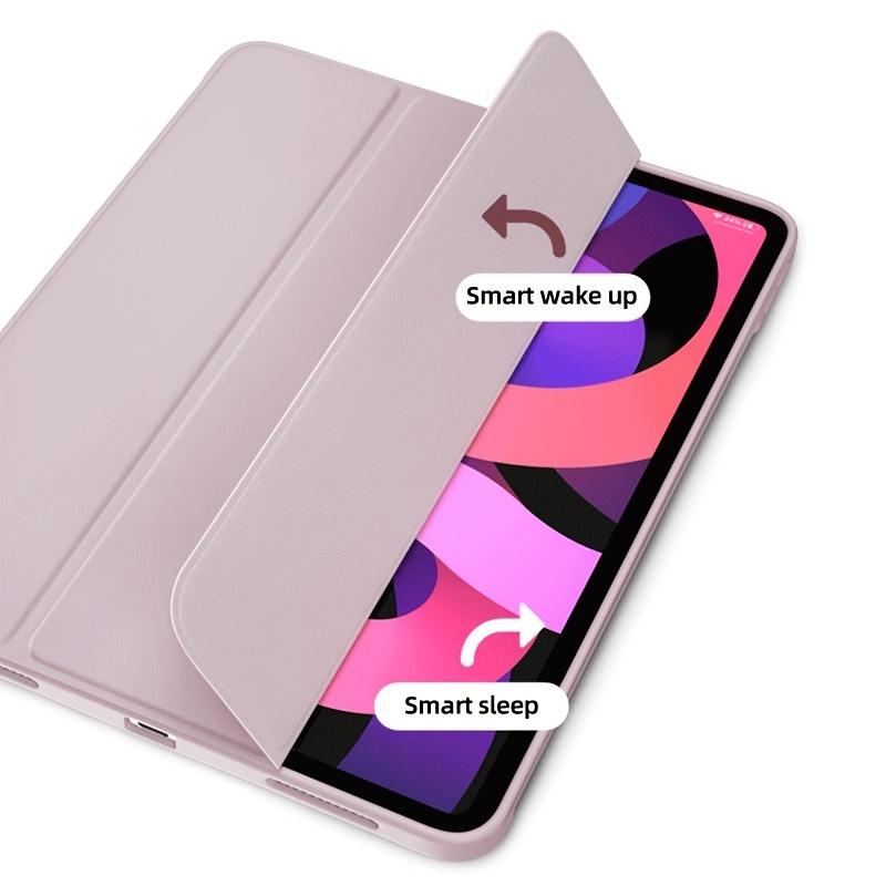cases Protective Tablet Case Magnetic Kickstand With Pencil Holder For 10.9-inch, For IPad Air 4/Air 5 Generation, Auto Sleep And Wake All-Inclusive Protective Case For IPad Mini6, 10.2" 7th/8th/9th With Smart Cover Case, Solid HD Acrylic Protection
