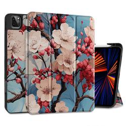 Custom printed Leather case For ipad air 13 2024 For ipad air pro tablet case with Pencil Holder