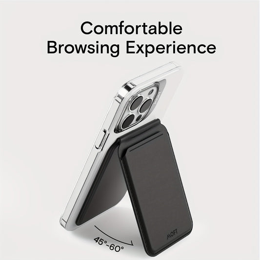 MOFT MagSafe Flash Phone Wallet Stand for iPhone 14/13/12 Series - Adjustable, Ergonomic, Grip