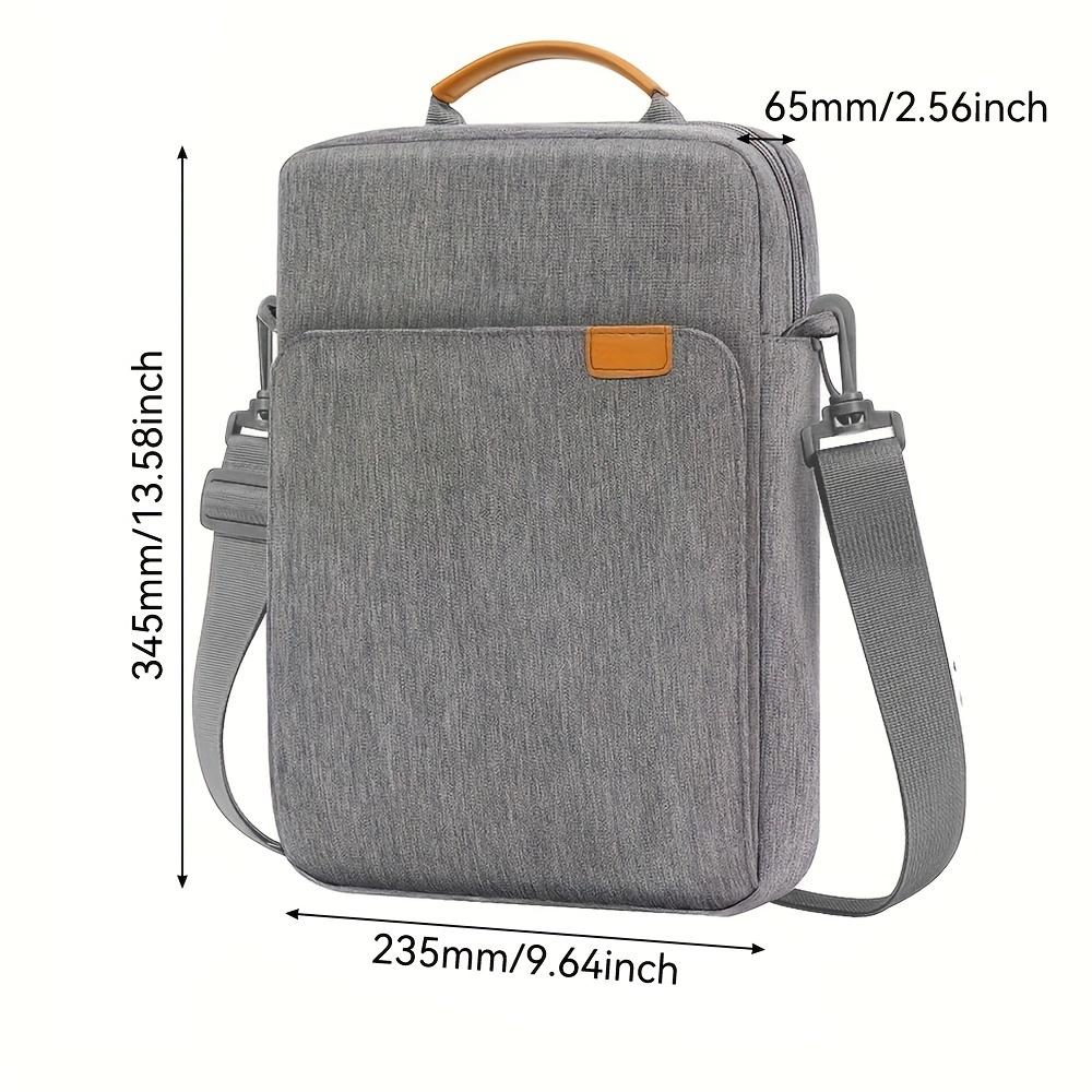 Tablet Sleeve Bag Carrying Case For 22.86-33.02 Cm Tablets, Fits For IPad Pro 27.94 Cm, For IPad Air 5/4 10.9'', IPad 9/8/7th Gen 10.2, For Samsung Galaxy Tab S8 A9 Plus A8, Surface Go 10.5, With Shoulder Strap