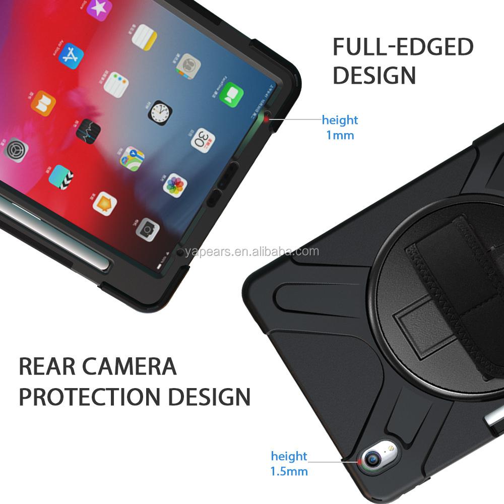 360 Degree Rotation Protective Case For IPad Pro 13 inch 2024 Released Tablet Case Shoulder Strap Exclusive