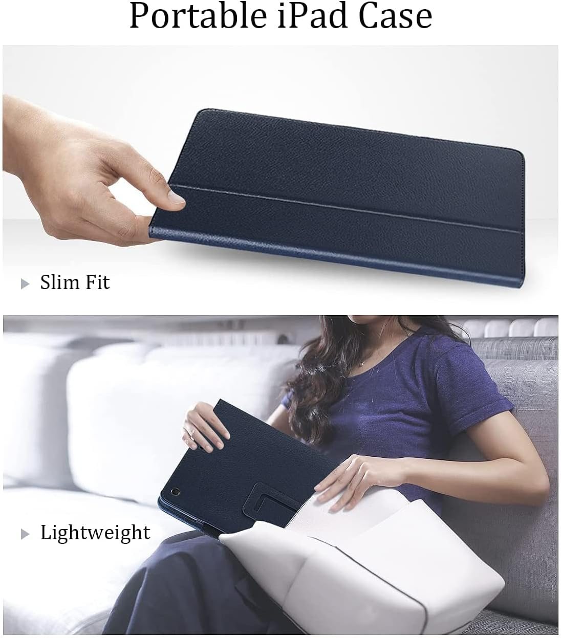 FS FANSONG Case for iPad 2nd 3rd 4th,iPad 2011/2012 9.7 inch Magnetic Closure Gillter PU Leather Smart Cover Flip Shockproof Slim Bifold Stand Features Accessories for Apple 2 3 4