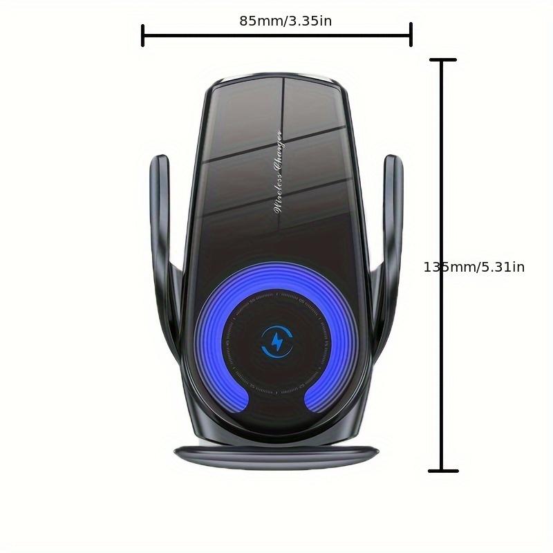 25w Car Holder Wireless Charging Mobile Phone Holder Fast Charging Support Navigation Air Outlet Automatic Induction (suitable For All Smartphones, Free Android/tyte-c/Apple Magnetic Receiving Port)