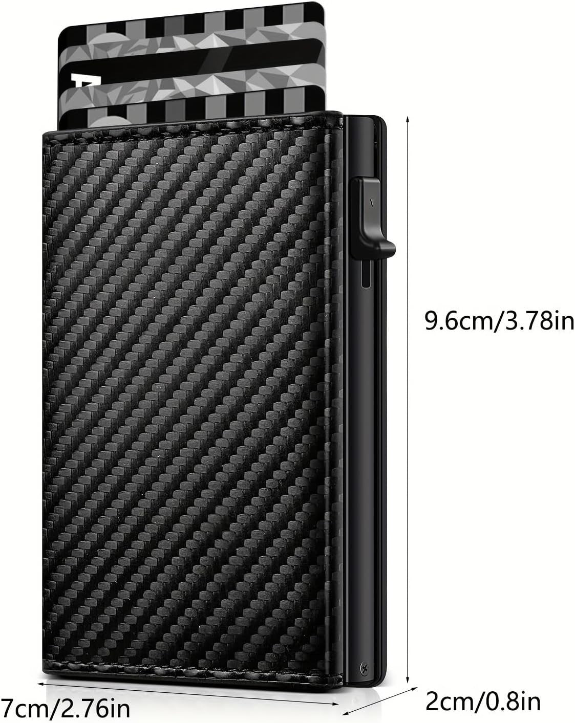 Phone Magsafe Wallet With Airtag Anti Loss Card Solt,Magnetic PU Leather Card Holder Stick on Phone or Phone Case for your iPhone 15/14/13/12/Pro/Plus/Pro Max Series