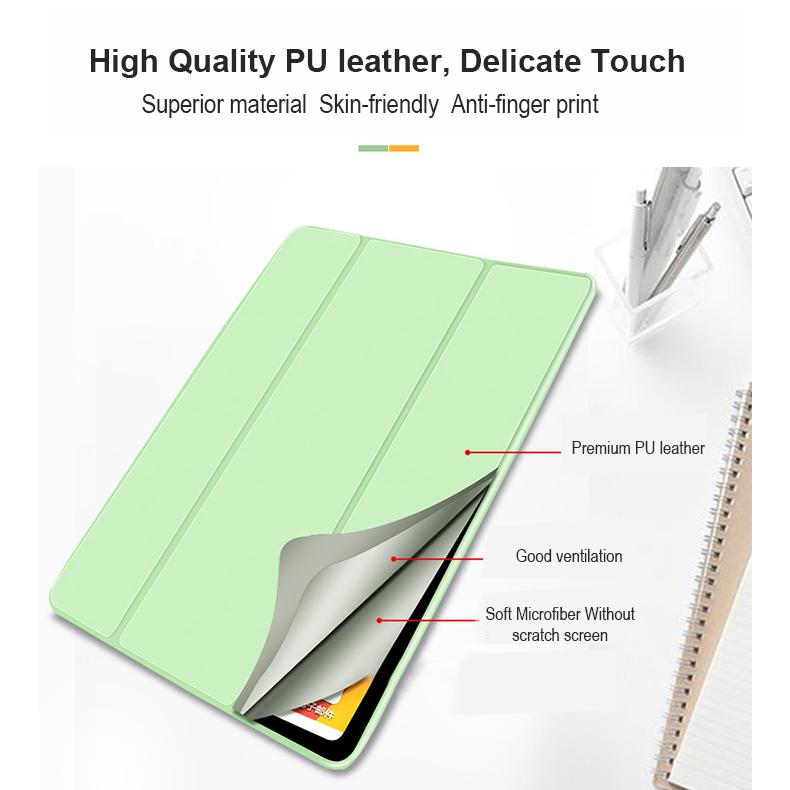 New Tablet Cover Case With Pencil Holder for iPad 10.2 Inch 7th Generation Case Cover Stand