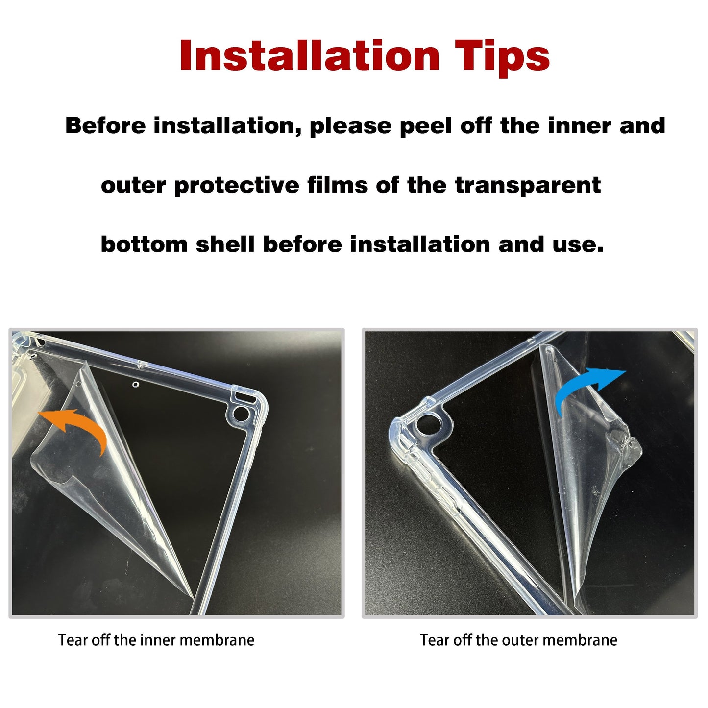 Transparent Acrylic With Pen Slot Protective Case For IPad Pro 11, Pro 12.9, Air 5th Generation, Air 4, 10.9, 10th Generation IPad, 9th Generation, 10.2-inch, 8th Generation, 7th Generation,Air 2, Air 3, Pro 10.5-inch, Mini