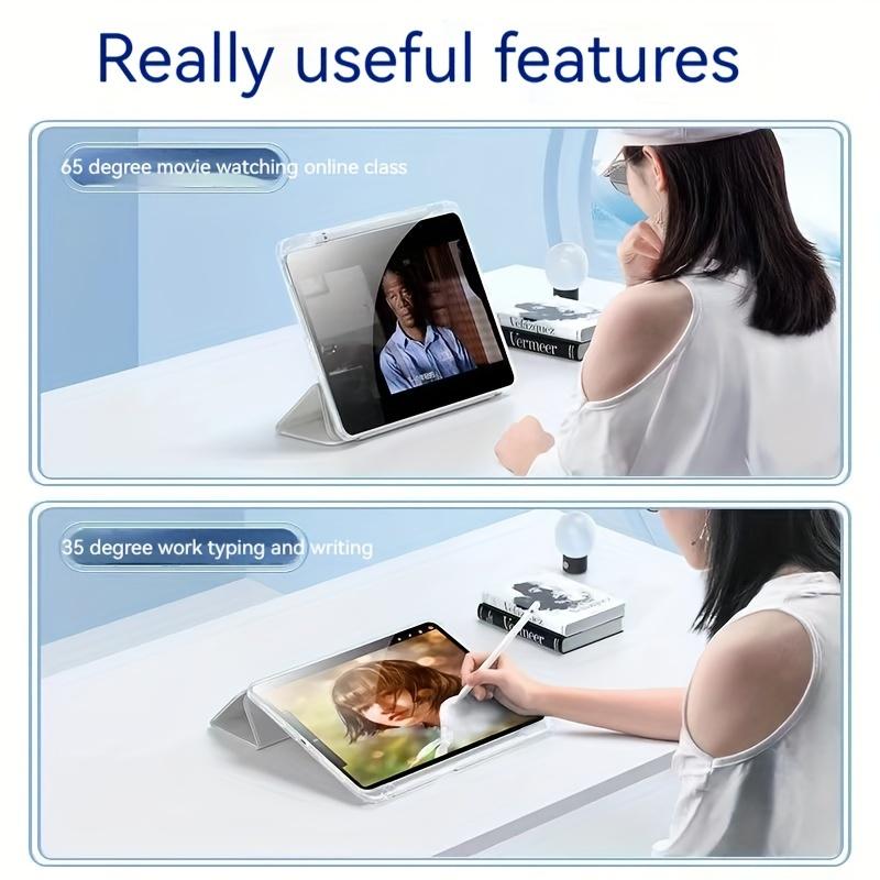 With Pencil Holder Case For IPad Pro 11 IPad 10th Generation For IPad 10.2 7th 8th 9th Gen Protective Case Cover For IPad Air 5 4 10.9 Air3 Pro 10.5