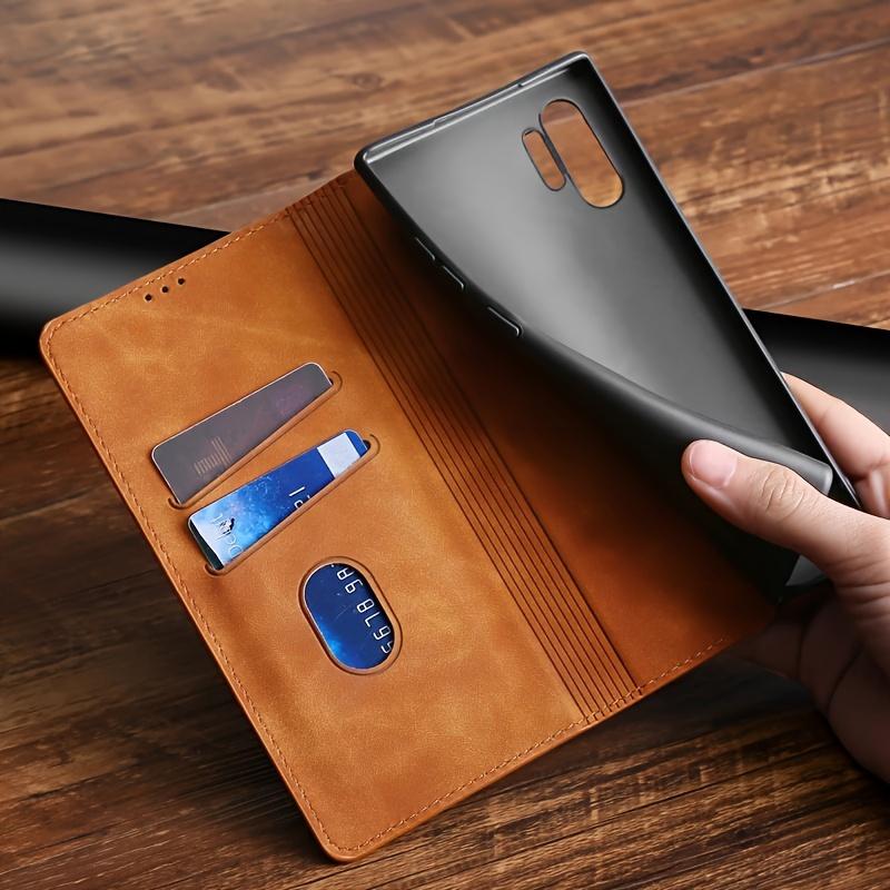 Flip Wallet Case For Samsung Galaxy S23 S22 S21 S20 Ultra FE 2022 5G UW S20 Fan Edition S10e S10 Lite S9 S8 S7 S6 Edge Plus Card Stand Slot Phone Cover