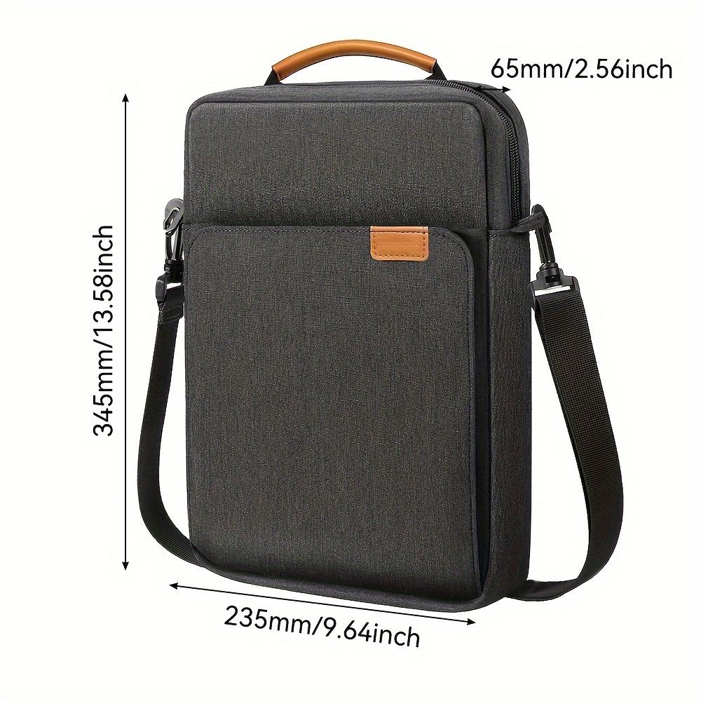 Tablet Sleeve Bag Carrying Case For 22.86-33.02 Cm Tablets, Fits For IPad Pro 27.94 Cm, For IPad Air 5/4 10.9'', IPad 9/8/7th Gen 10.2, For Samsung Galaxy Tab S8 A9 Plus A8, Surface Go 10.5, With Shoulder Strap
