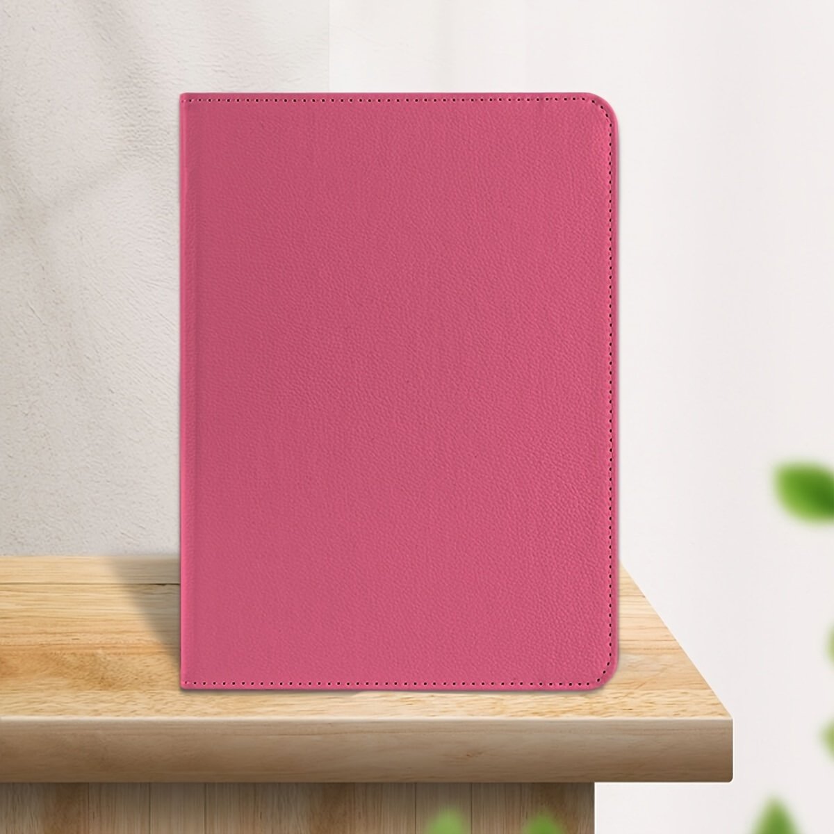 A Design Sense Can Be Rotated Lychee Pattern Solid Color, Magnetic Suction Wake Sleeping Standable Anti-fall Wear-resistant Seven Classic Colors Available New Flat Protective Cover, Suitable For Mini1/2/3/mini4/mini5/mini6/9.7/10.2/10.5/10.9/11/10