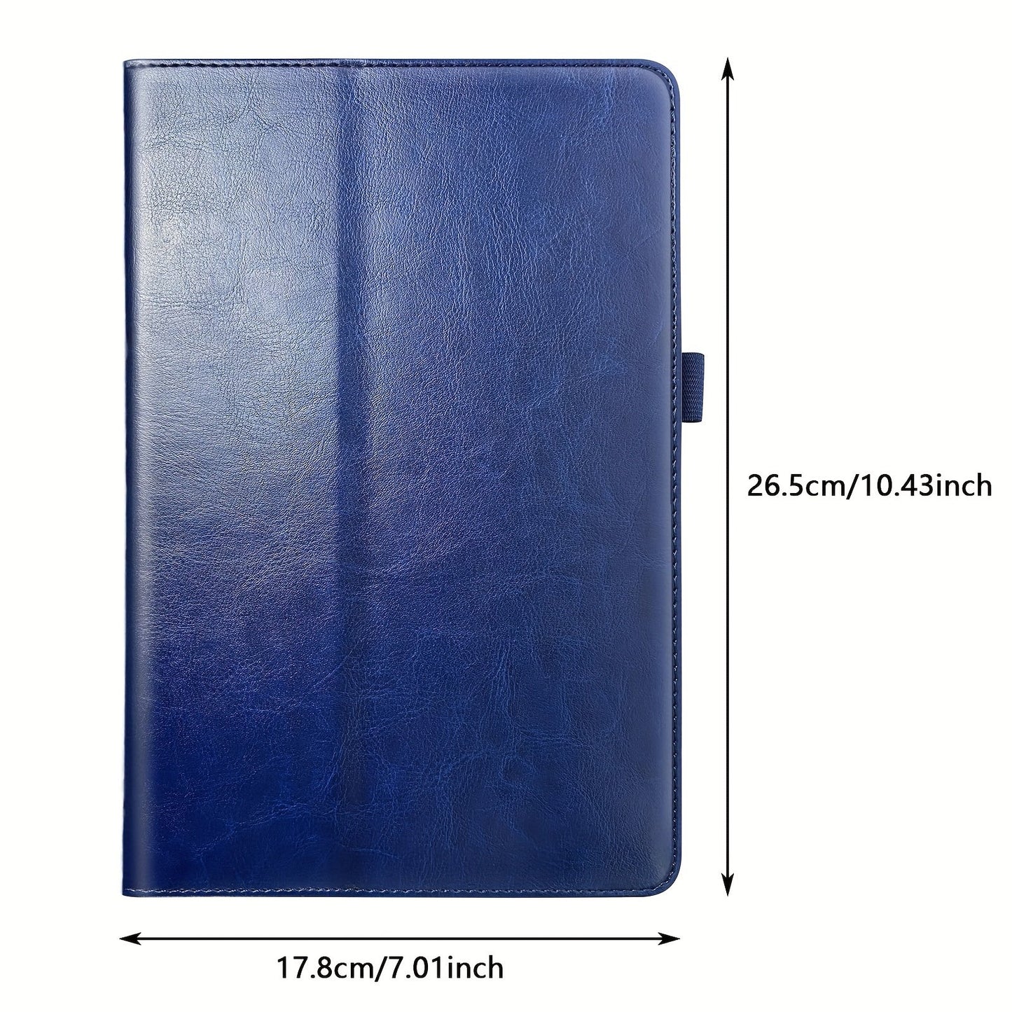 Case For Samsung Galaxy Tab A9+/A9 Plus 11 Inch 2023 Model (SM-X210/X216/X218), Premium Pu Leather Folio Cover With S Pen Holder & Hand Strap With Auto Wake/Sleep, (Note: Only Fits This Model Of Case, Tablet And Pen Not Included)