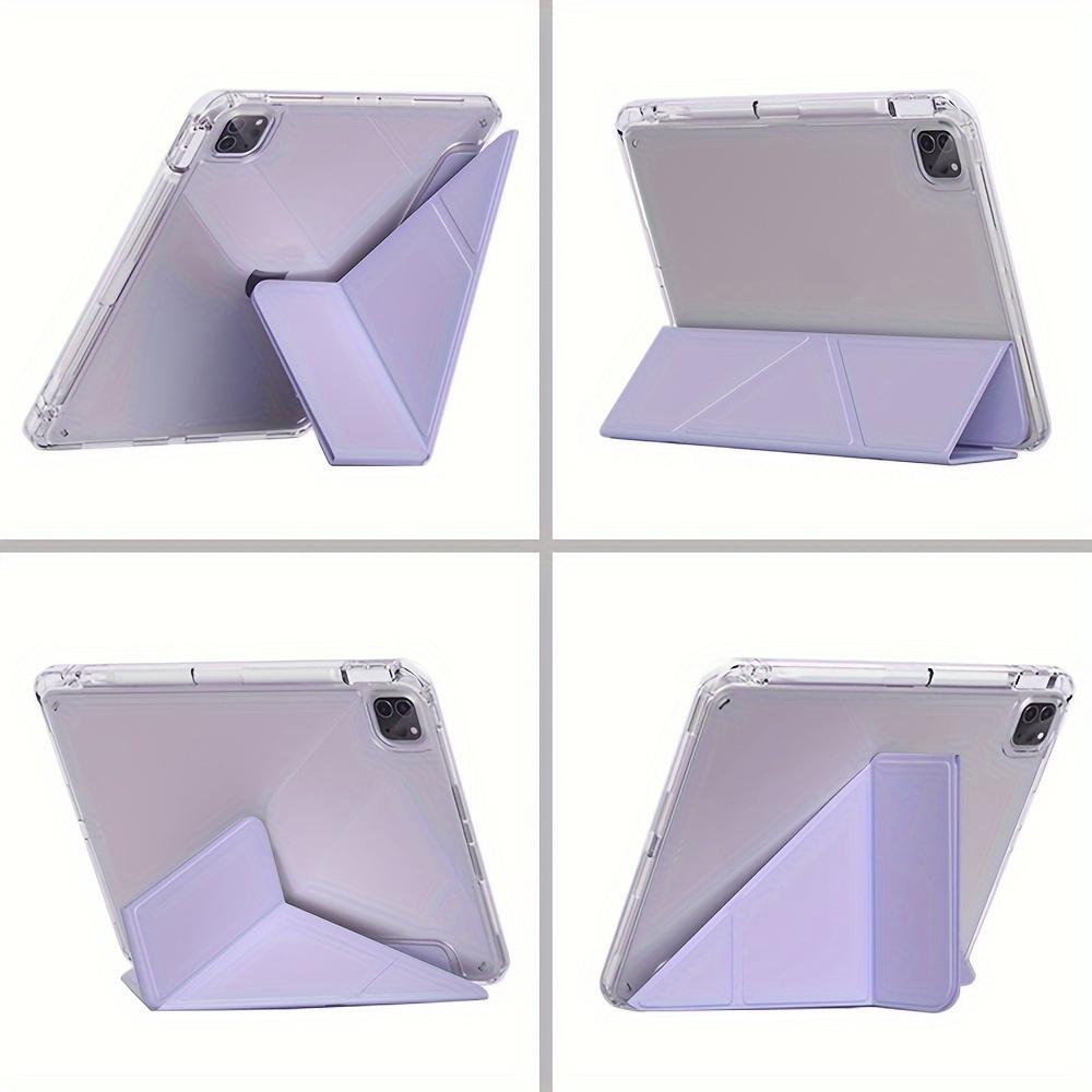 Transparent Acrylic With Pen Slot Protective Case For IPad Pro 11, Pro 12.9, Air 5th Generation, Air 4, 10.9, 10th Generation IPad, 9th Generation, 10.2-inch, 8th Generation, 7th Generation,Air 2, Air 3, Pro 10.5-inch, Mini