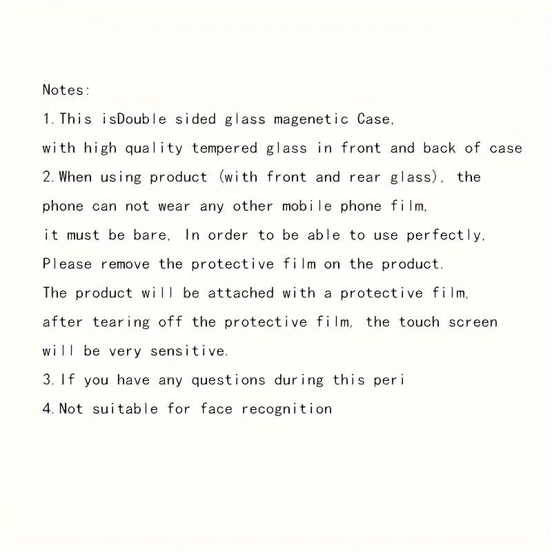 No Fingerprint Identification, Cannot Be Used Normally With Phone Film, Not Shockproof, Full-coverage Phone Case For Samsung Galaxy S23 S21 S22 Ultra, 360° Flip Metal Plated Phone Case With HD Tempered Glass Full Screen Protective Cover