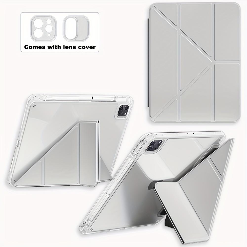 Transparent Acrylic With Pen Slot Protective Case For IPad Pro 11, Pro 12.9, Air 5th Generation, Air 4, 10.9, 10th Generation IPad, 9th Generation, 10.2-inch, 8th Generation, 7th Generation,Air 2, Air 3, Pro 10.5-inch, Mini