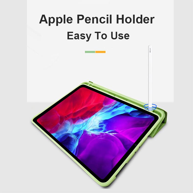 New Tablet Cover Case With Pencil Holder for iPad 10.2 Inch 7th Generation Case Cover Stand