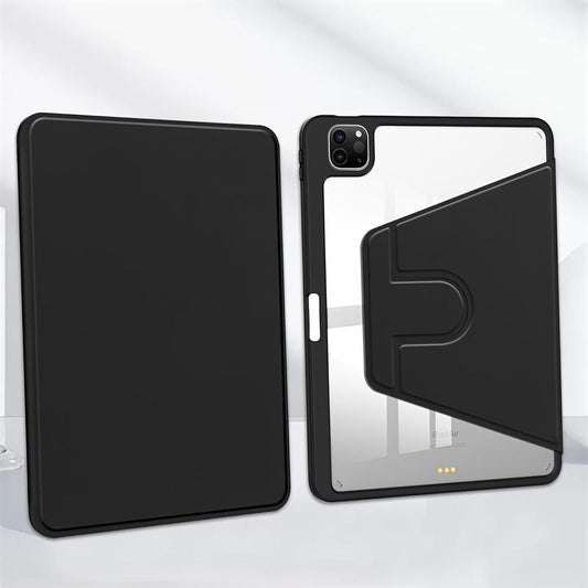 For New IPad Case 720° Rotation 2021 Apple 10.2-inch Tablet 2020ipad Case Pro11 With Pen Slot 2019 Transparent 12.9 Acrylic Air4/5 10 10th Generation Mini6 Computer 7/8/9 Generation Leather Case Mini45