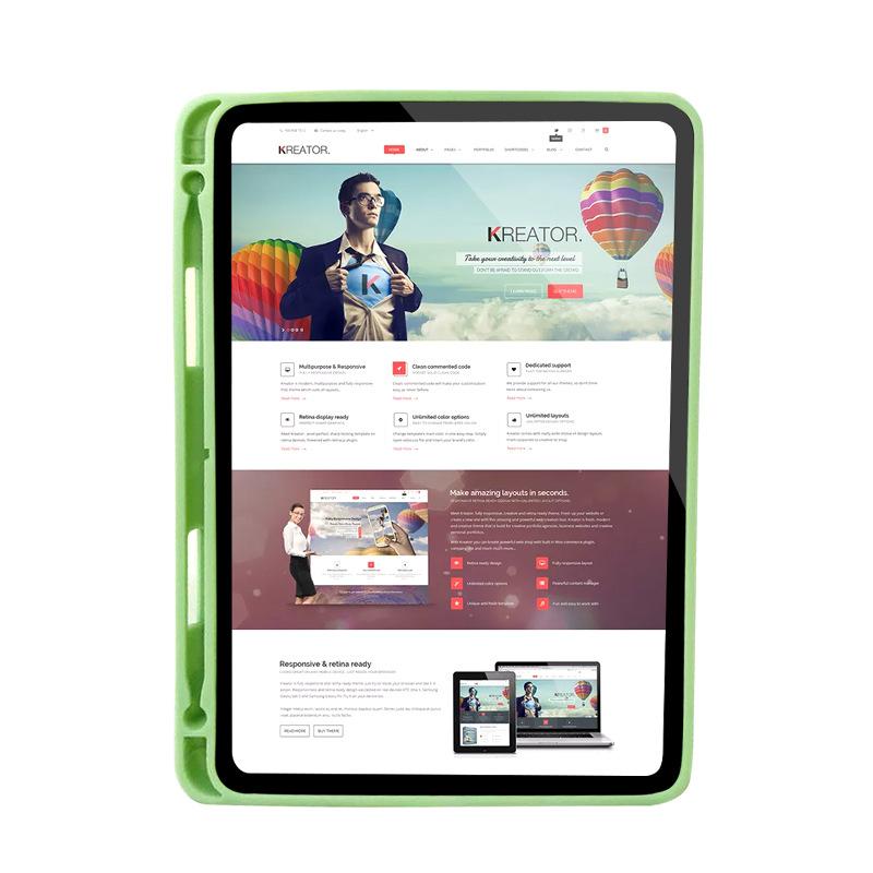 New Tablet Cover Case With Pencil Holder for iPad 10.2 Inch 7th Generation Case Cover Stand