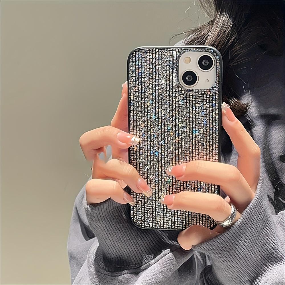 Luxury Brand Glitter Sequin Phone Case for iPhone 14/11/12/13 Pro - Sparkle and Shine with Style!