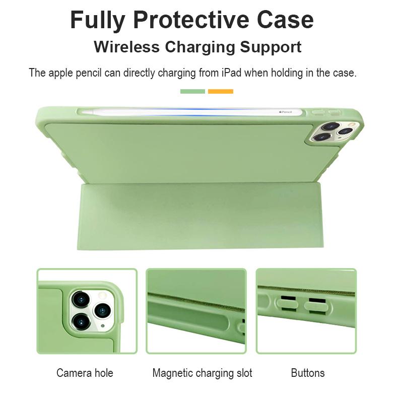 New Tablet Cover Case With Pencil Holder for iPad 10.2 Inch 7th Generation Case Cover Stand